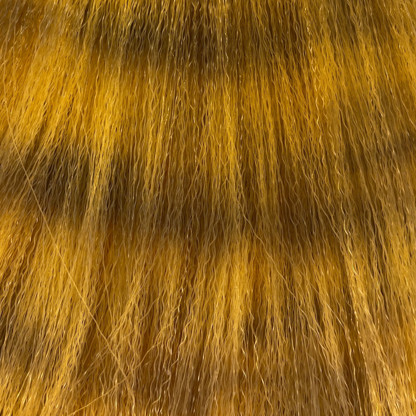 SPECIALTY DYED CRIMPED NYLON HAIR 8"