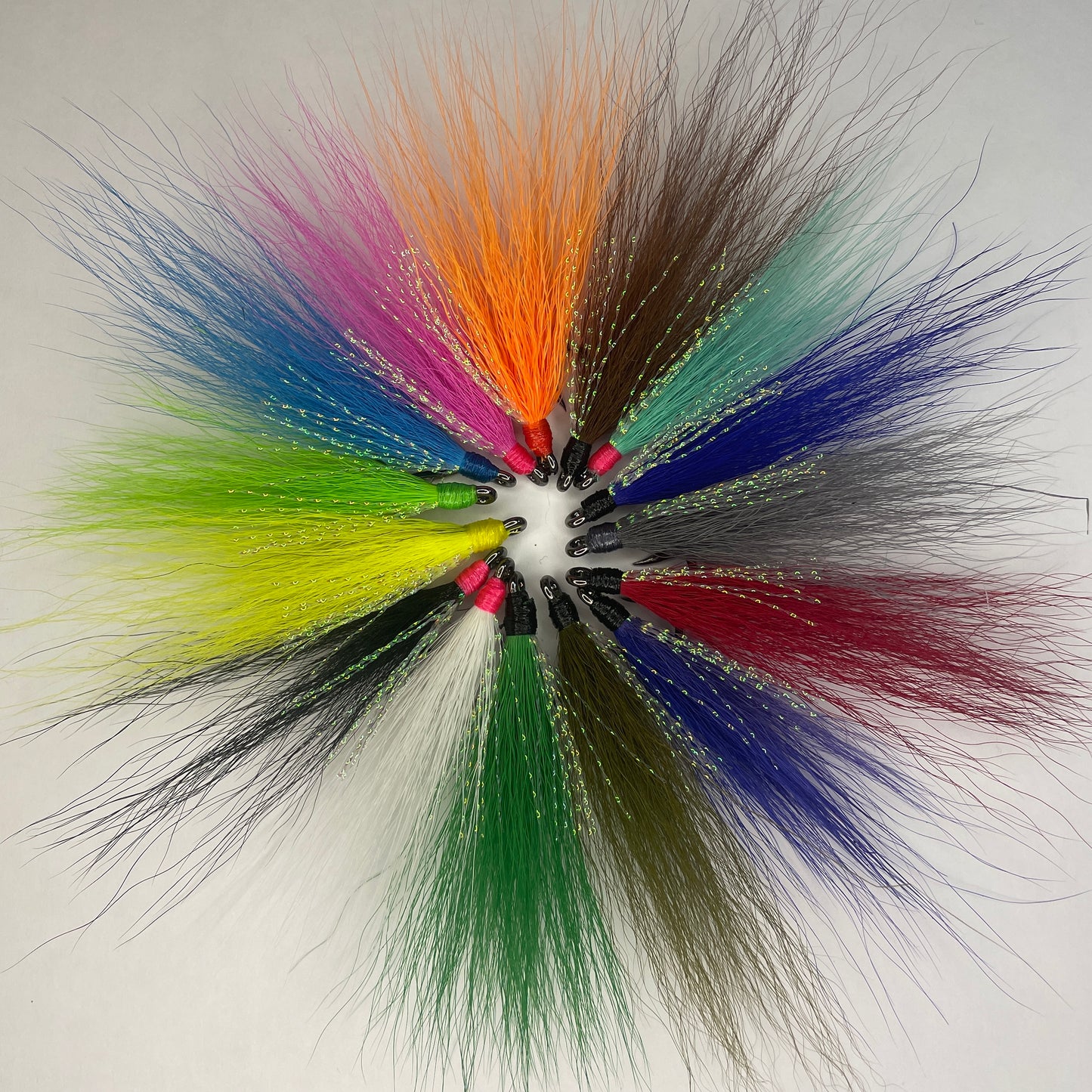 Bucktail teaser hooks multiple hook options