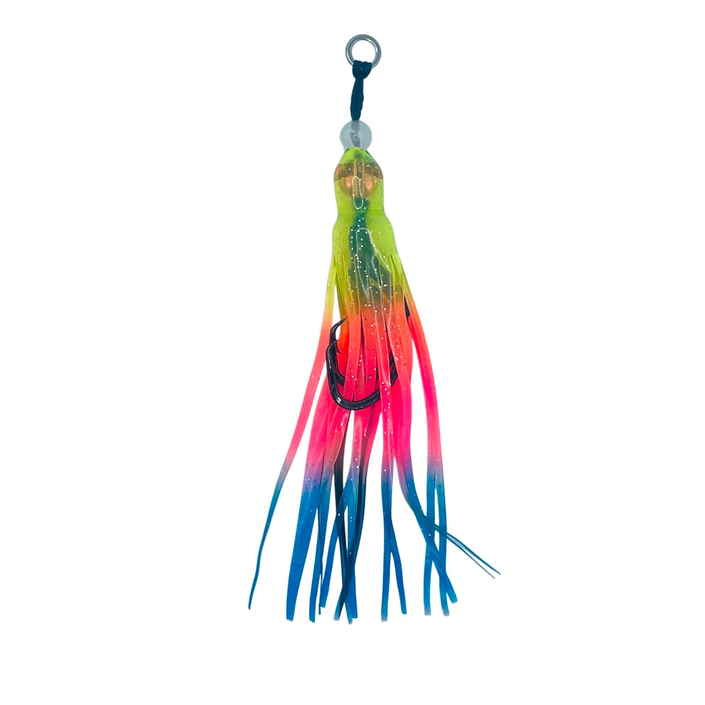 4" Skirted Squid Assist Hook