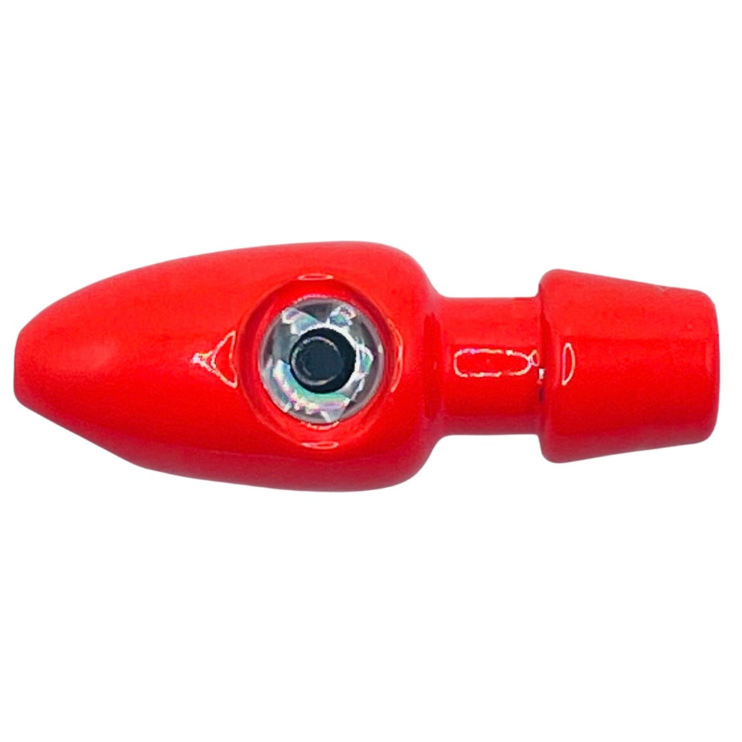 "THE BULLET" trolling slip jig with eye. 1oz -4oz 1/8" thru hole FOR SEA WITCHS