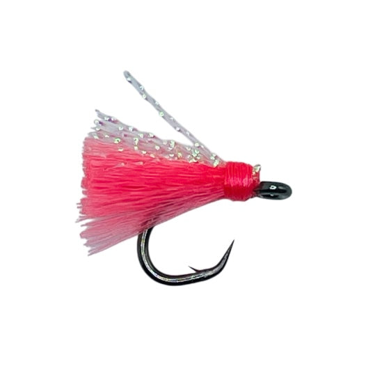 Premium Nylon Pompano Teasers #2 black nickel circle hook 2pk to 25pk