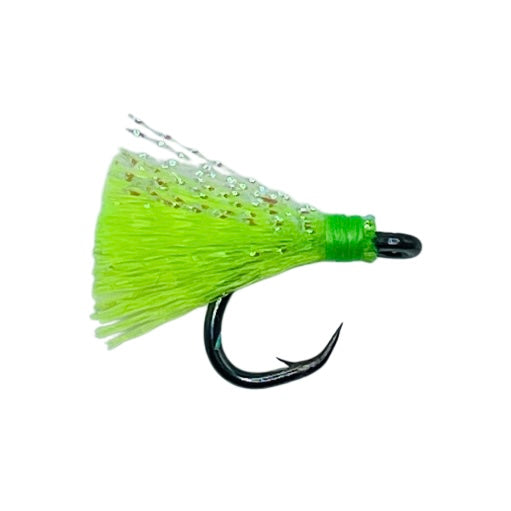 Premium Nylon Pompano Teasers #2 black nickel circle hook 2pk to 25pk