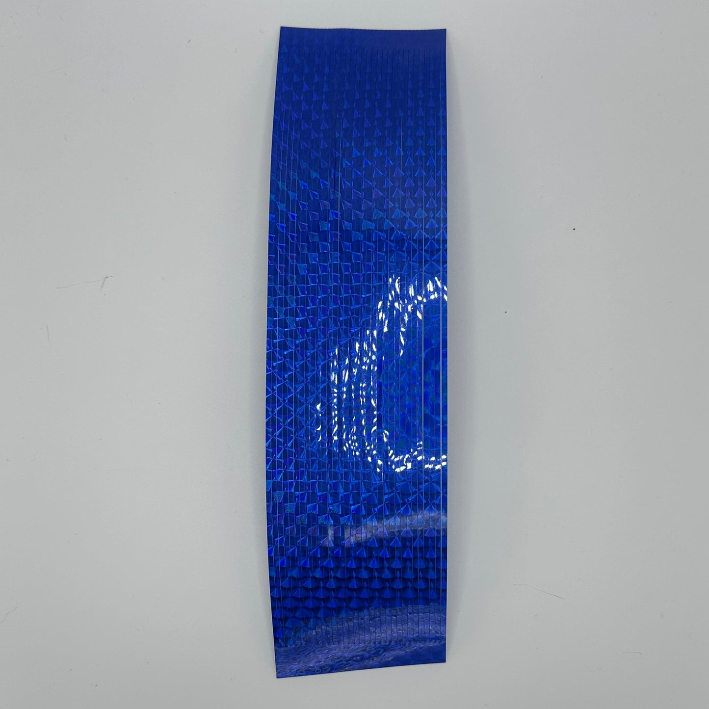 8" Heavy Mylar Holographic Skirts With Adhesive Stripe 3pc Flash