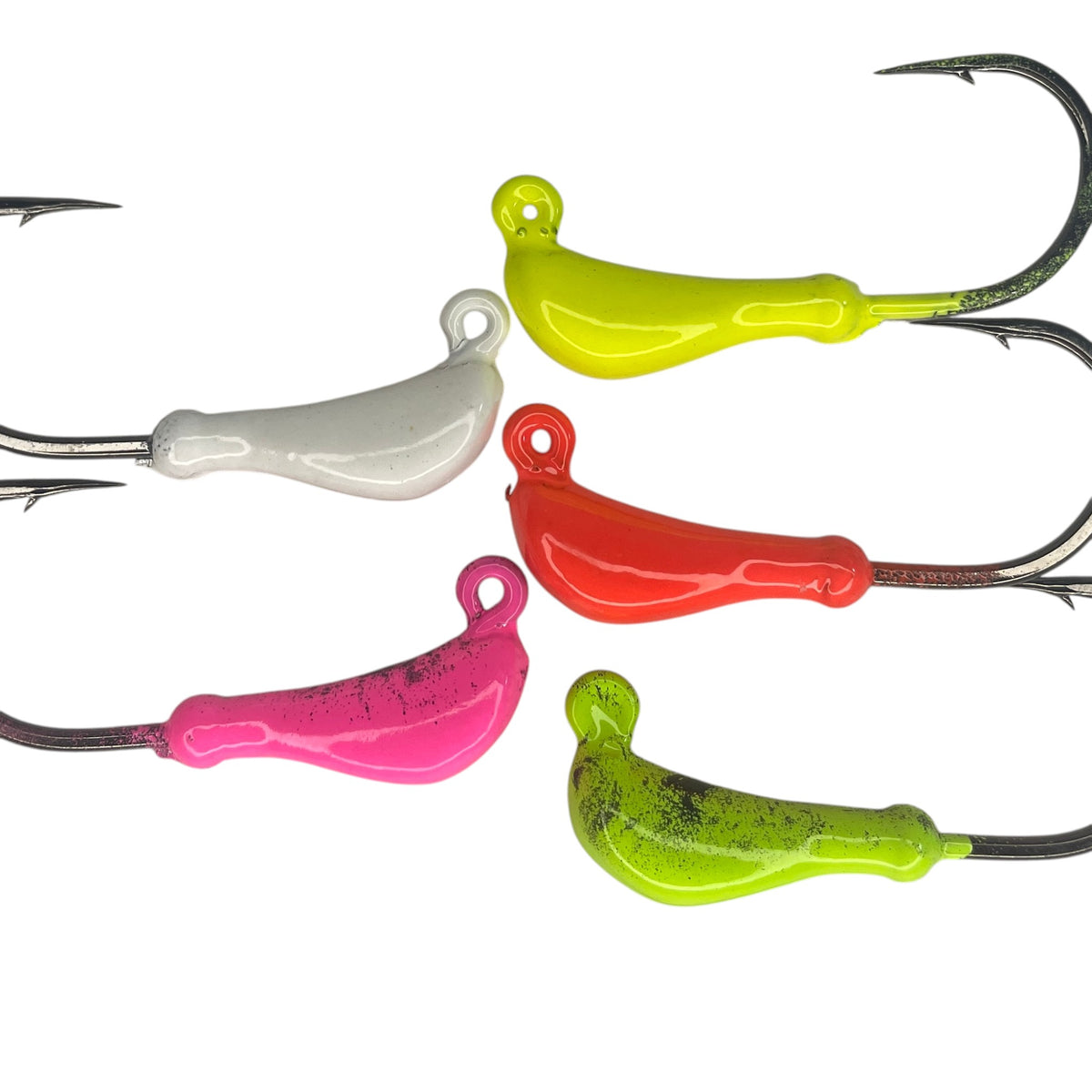 "Banana" ASSORTED COLORS Jig tying heads
