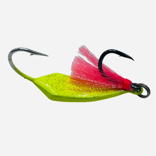GLITTER Pompano jig with teasers 1pk or 5pk
