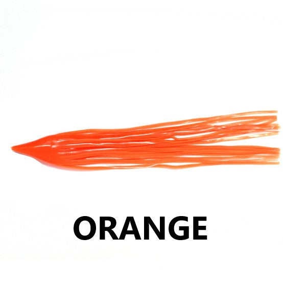 SOLID LURE CONE SKIRT 12" TO 14.5" FOR TROLLING LURE REPLACEMENT AND BUILDING DIY TACKLECRAFT AND JIG MAKING