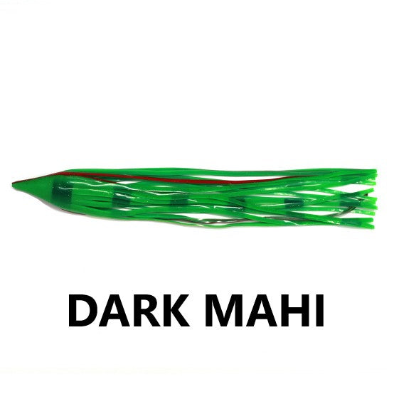 SOLID LURE CONE SKIRT 12" TO 14.5" FOR TROLLING LURE REPLACEMENT AND BUILDING DIY TACKLECRAFT AND JIG MAKING