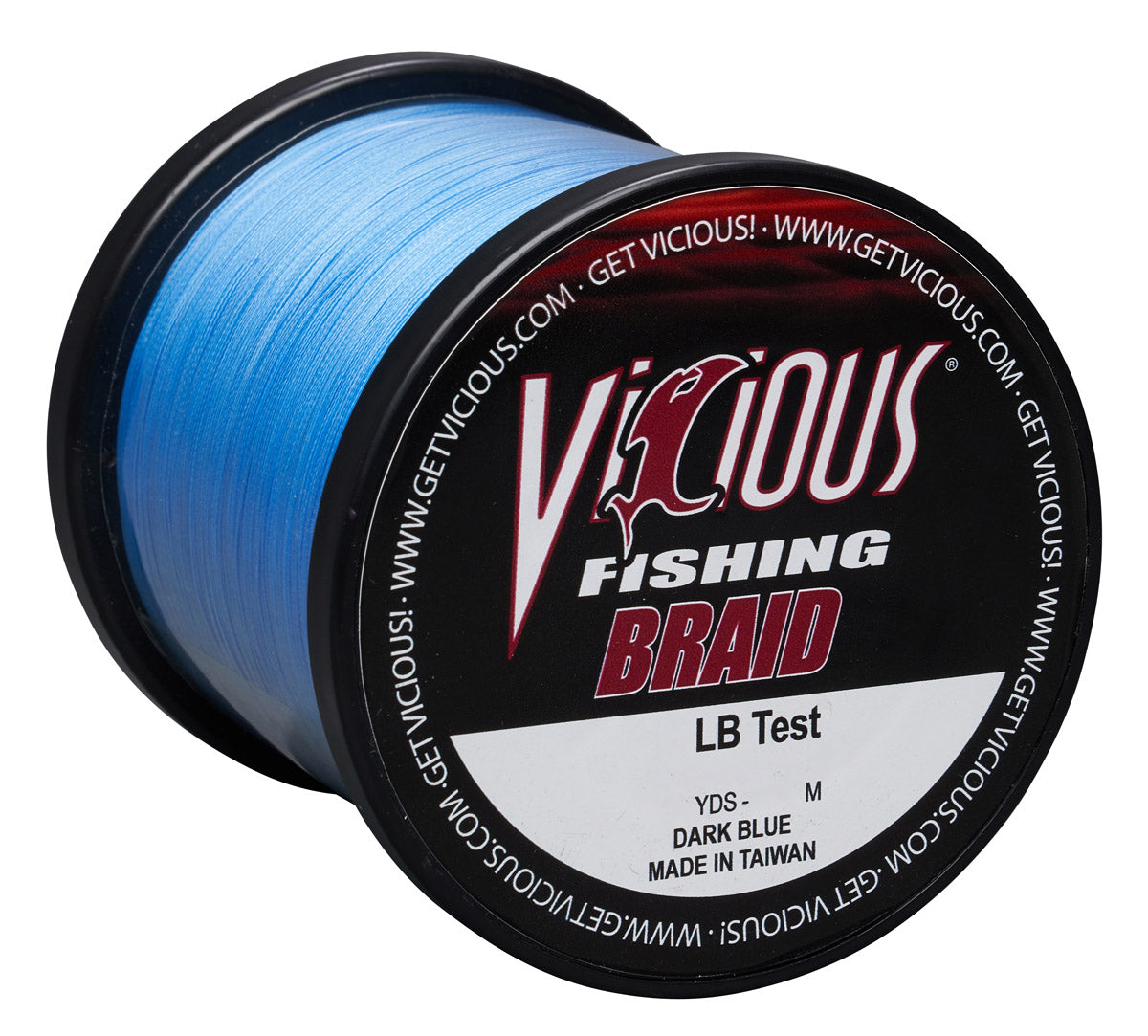 Vicious Standard Blue Braid - 80 Lb Test