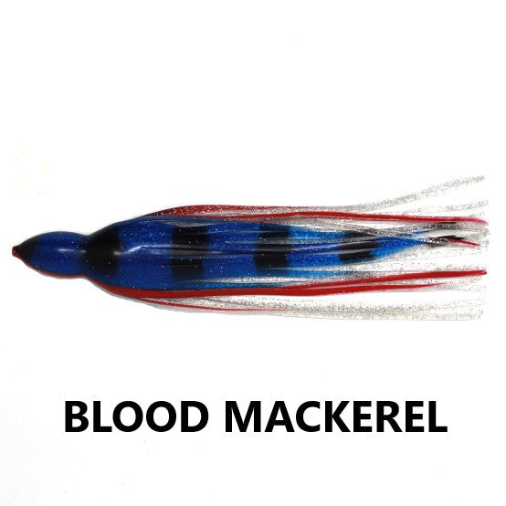20PK OF 6.5" Octopus skirts for trolling lure replacement and building diy luremaking and jig tying