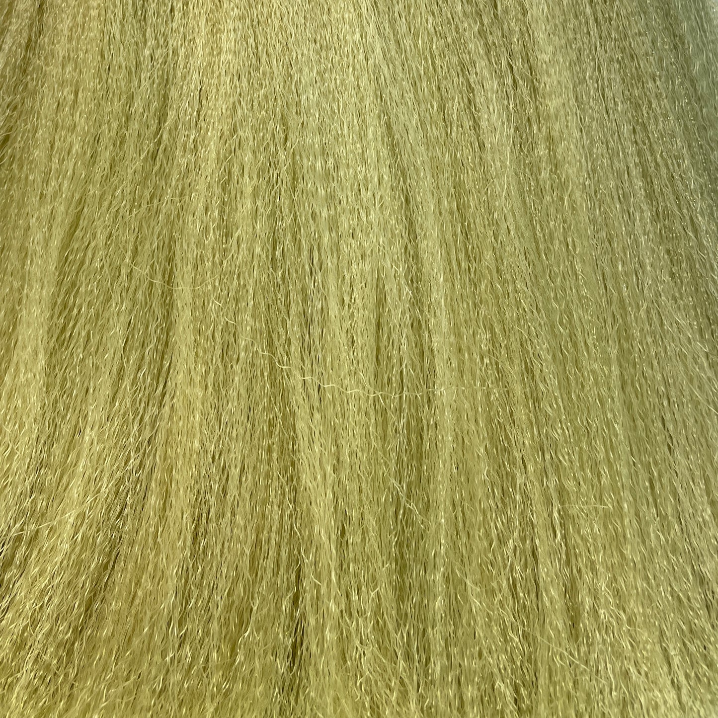CUSTOM DYED CRIMPED NYLON HAIR 8"