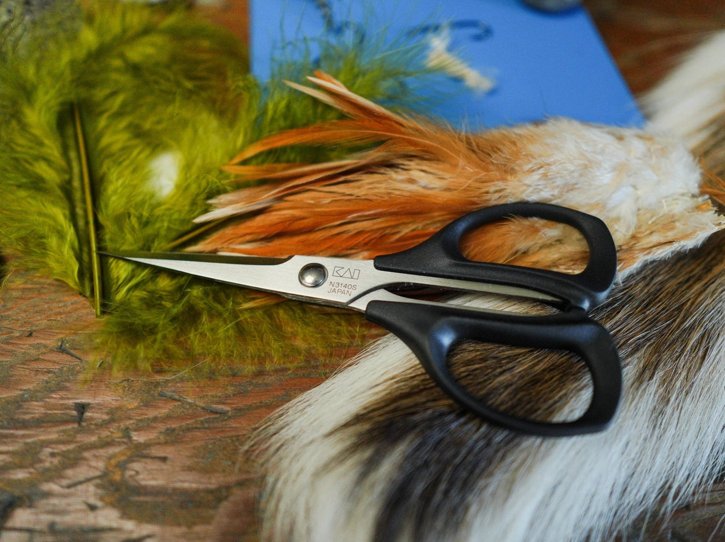 Rambler 5 1/2" Fine Point Fly Tying Scissors