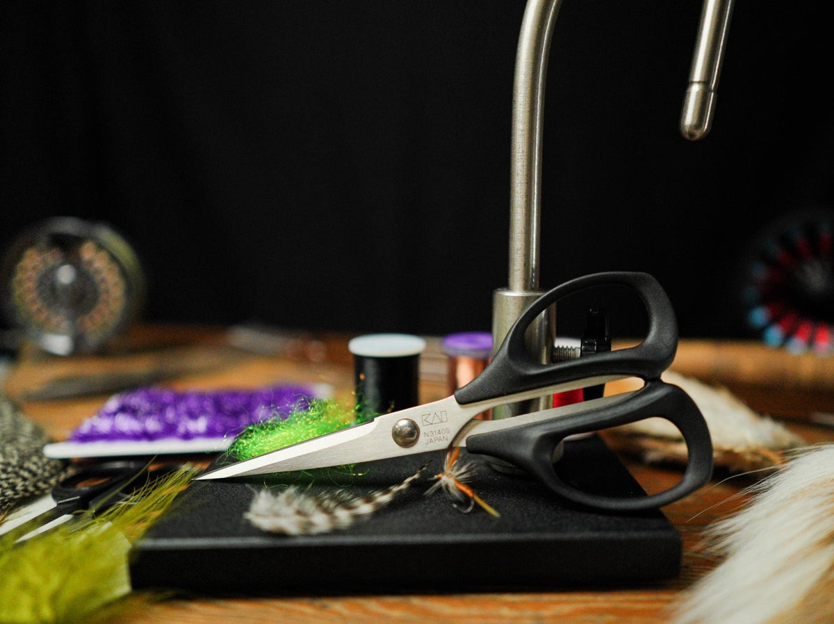 Rambler 5 1/2" Fine Point Fly Tying Scissors