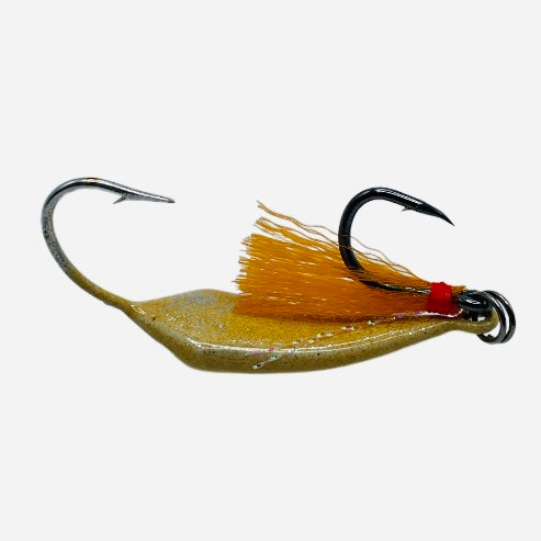 GLITTER Pompano jig with teasers 1pk or 5pk