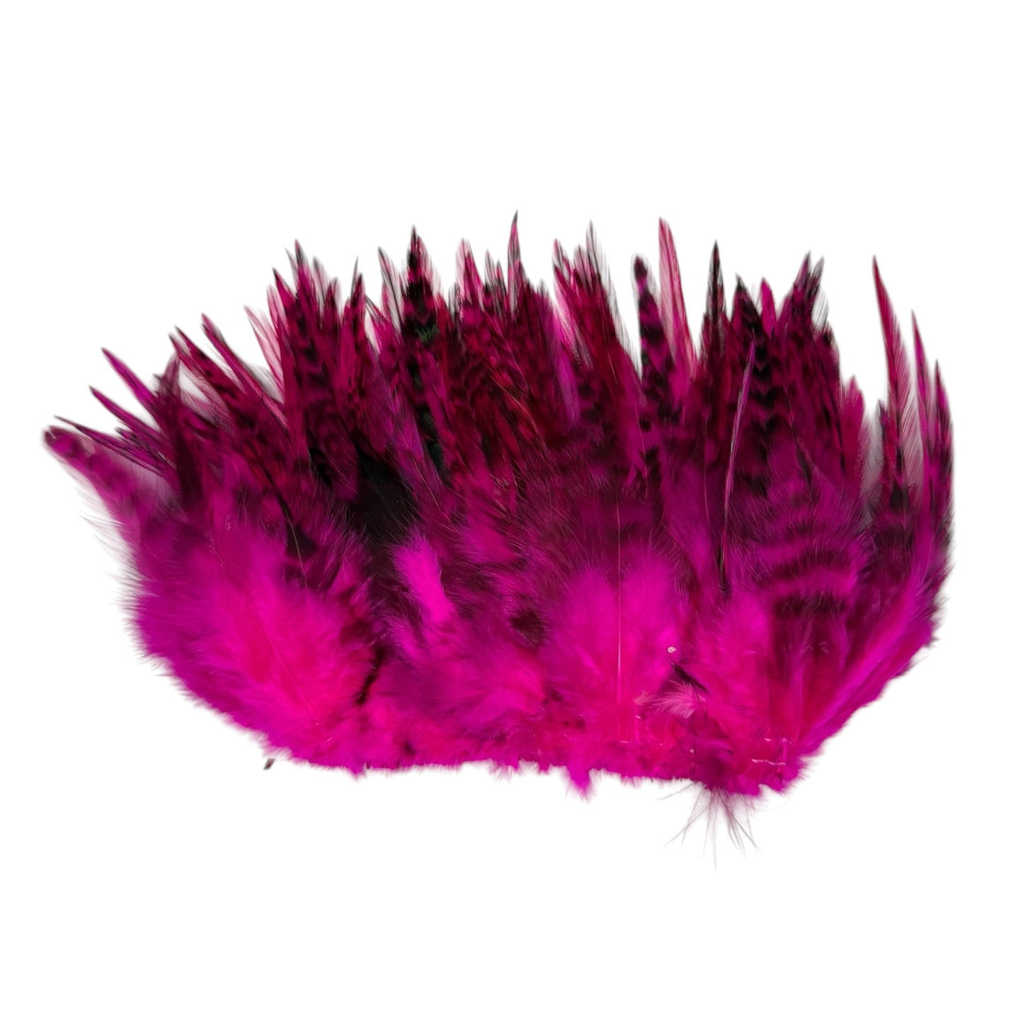 PREMIUM GRIZZLY SADDLE FEATHERS 4-6"