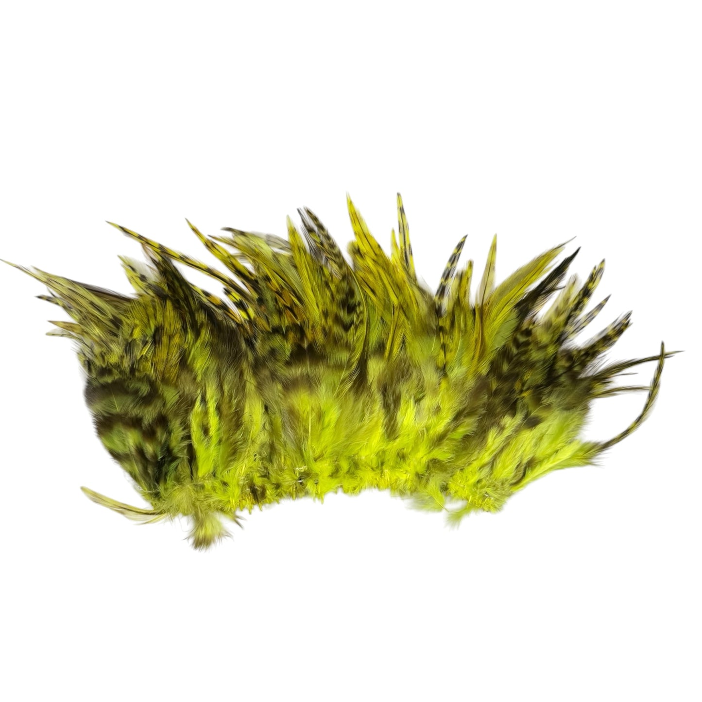 PREMIUM GRIZZLY SADDLE FEATHERS 4-6"