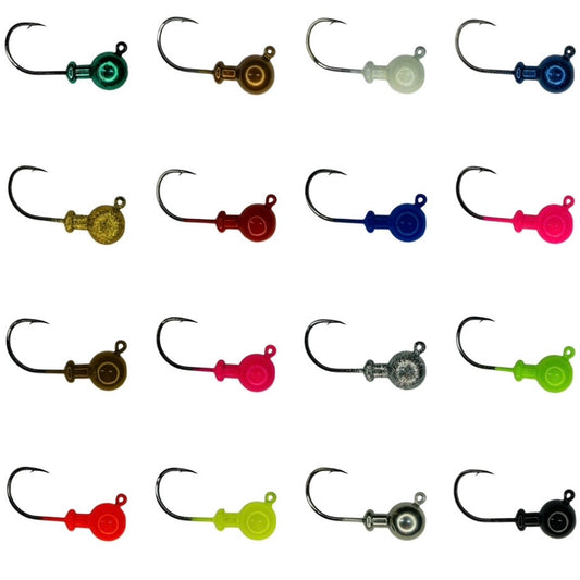 "THE MINI BALL" tying jig head head. For nylon and naturals