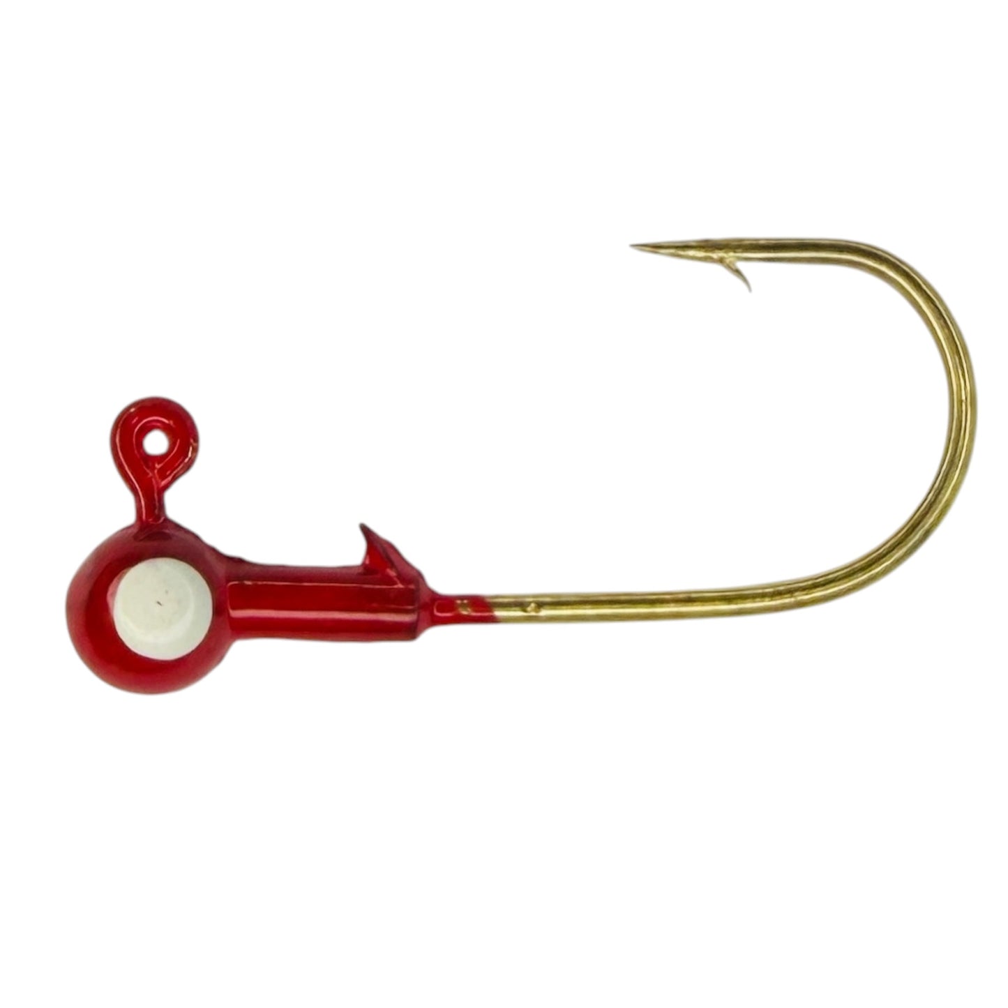 BULK BARBED BALL JIGS 2/0 2X STRONG HOOK 100PK