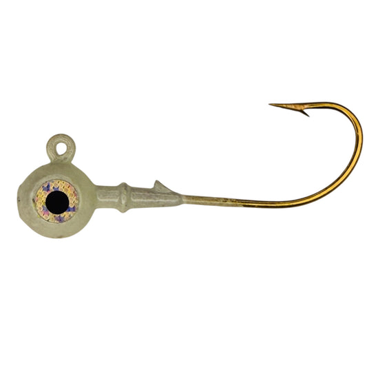 1/2OZ LONG SHANK BALL JIGS 3/0 2X HOOK 10PK