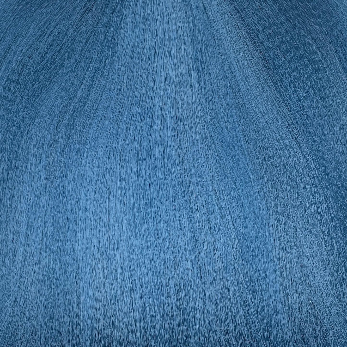 CUSTOM DYED CRIMPED NYLON HAIR 8"