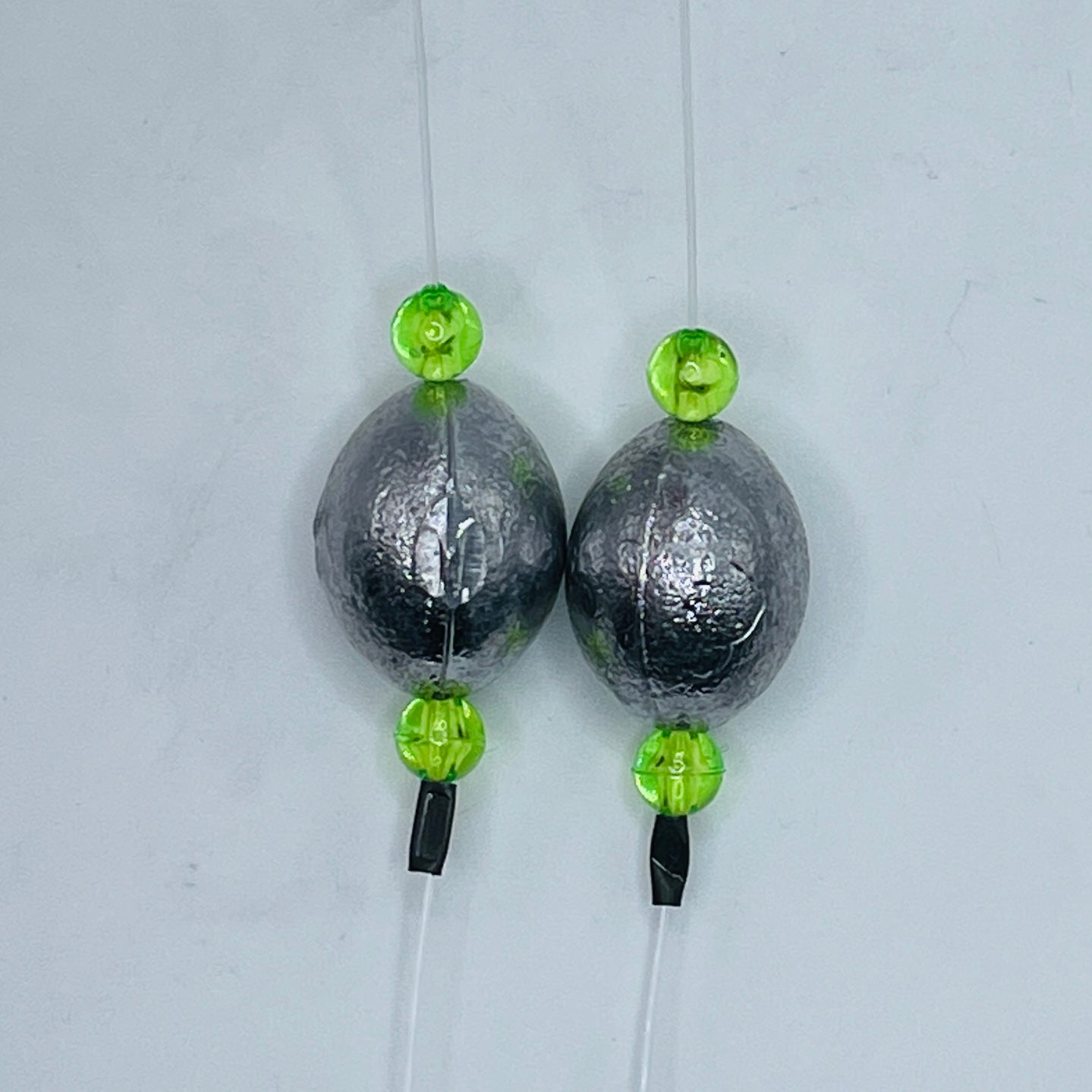 24" Bait Rigs 2pk 30#-80# Fluorocarbon Fish Finder rigs