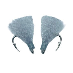 Premium Nylon Dyed Pompano Teasers #2 nickel hook 2pk to 25pk