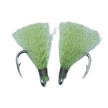 Premium Nylon Dyed Pompano Teasers #2 nickel hook 2pk to 25pk