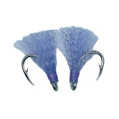 Premium Nylon Dyed Pompano Teasers #2 nickel hook 2pk to 25pk