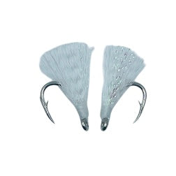 Premium Nylon Dyed Pompano Teasers #2 nickel hook 2pk to 25pk