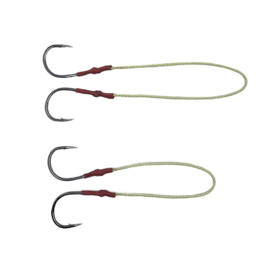 REEF WRECKER REPLACEMENT TANDUM OFFSHORE VERTICAL JIG HOOKSETS