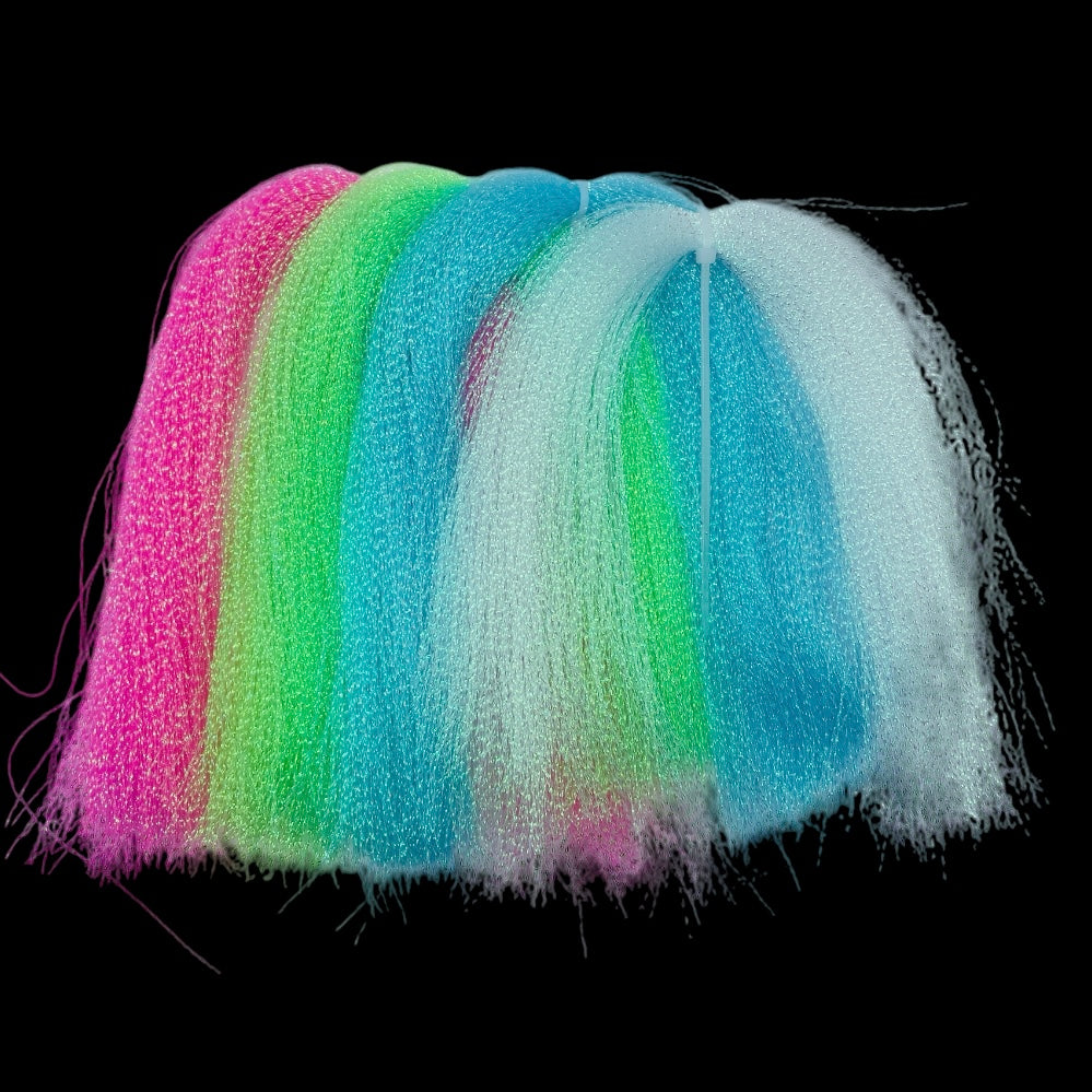 Crystal Flash jig and fly tying material