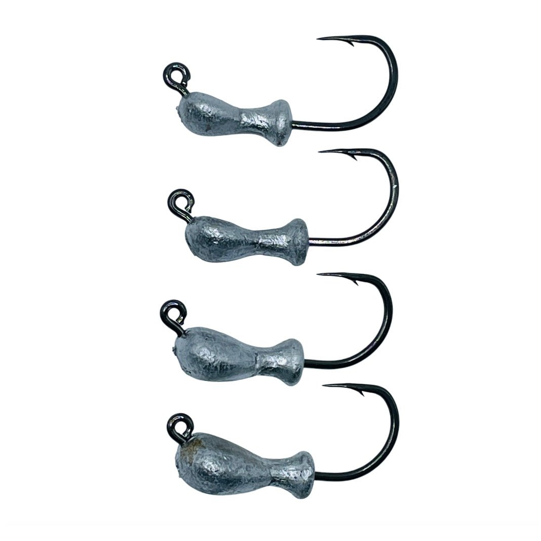 THE PEABODY MINI FLAIRHAWK JIGHEAD 1/8oz to 1/2oz