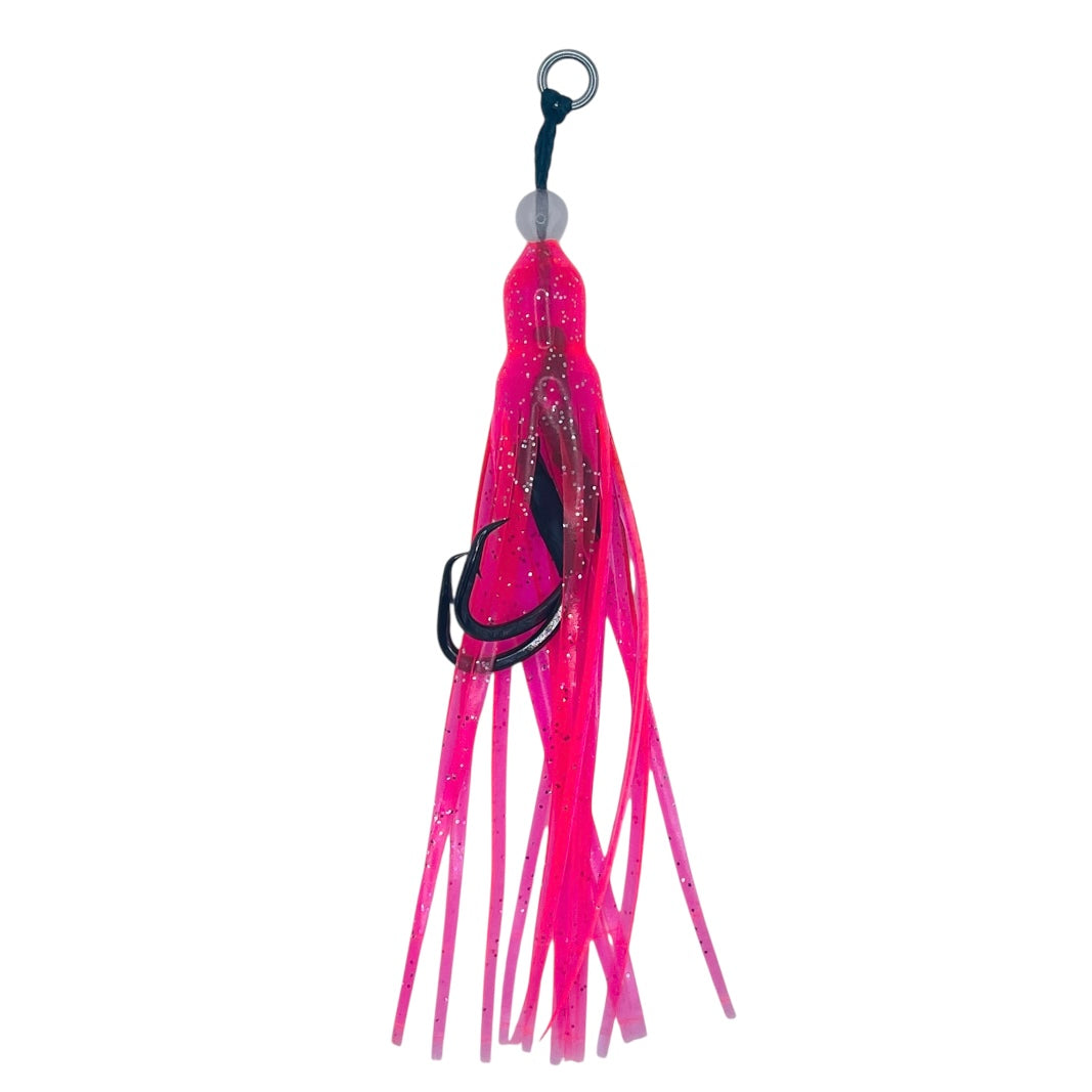 4" Skirted Squid Assist Hook