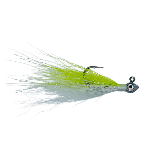 BIG EYE MINNOW JIG 1/8OZ - 3/4OZ BUCKTAIL FLASH JIG