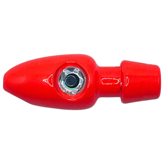 "THE BULLET" trolling slip jig with eye. 1oz -4oz 1/8" thru hole FOR SEA WITCHS
