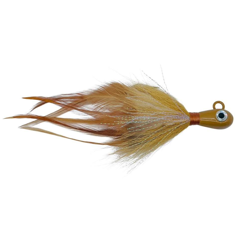 EEL Feathered Cobia Jig 8/0 hook