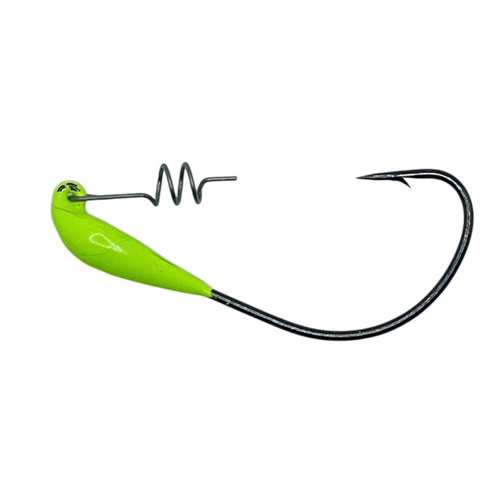 THE ORIGINAL "TRICK HOOK" 3/0 forward weighted weedless swimbait hook