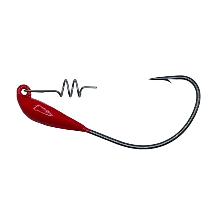 THE ORIGINAL "TRICK HOOK" 3/0 forward weighted weedless swimbait hook