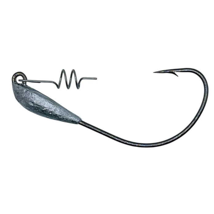 THE ORIGINAL "TRICK HOOK" 3/0 forward weighted weedless swimbait hook