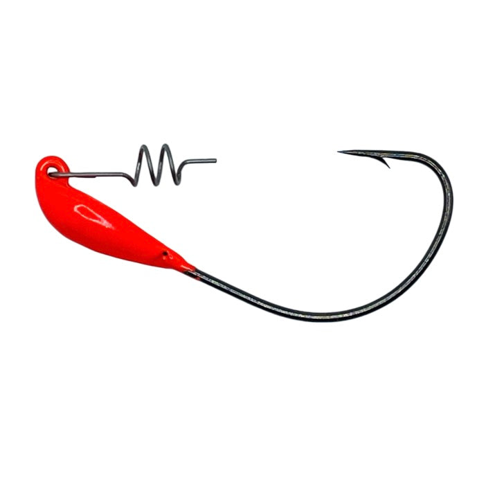 THE ORIGINAL "TRICK HOOK" 3/0 forward weighted weedless swimbait hook