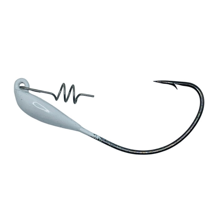 THE ORIGINAL "TRICK HOOK" 3/0 forward weighted weedless swimbait hook
