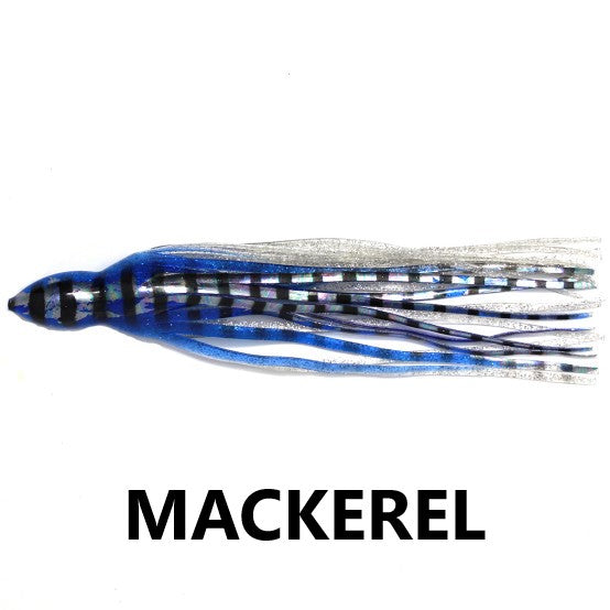 20PK OF 6.5" Octopus skirts for trolling lure replacement and building diy luremaking and jig tying