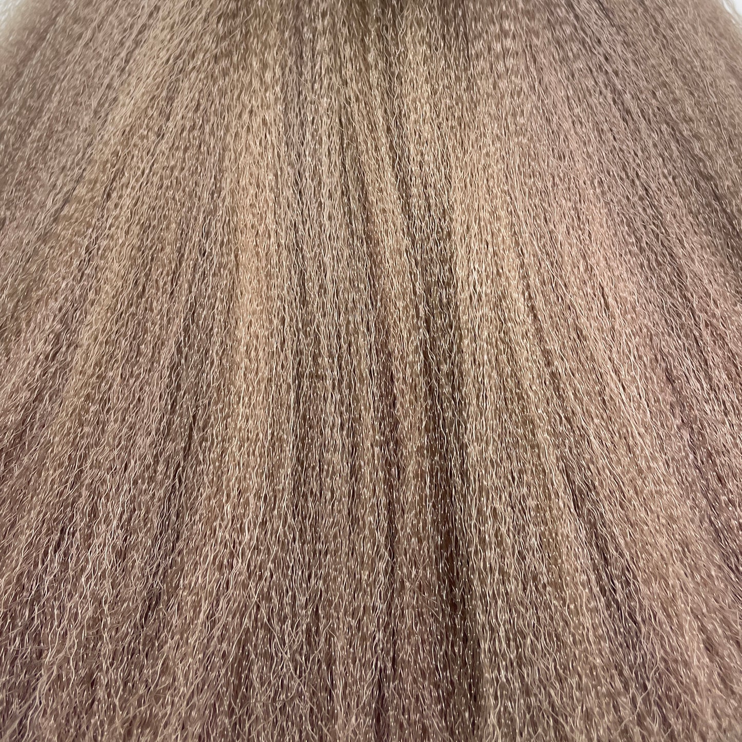 CUSTOM DYED CRIMPED NYLON HAIR 8"