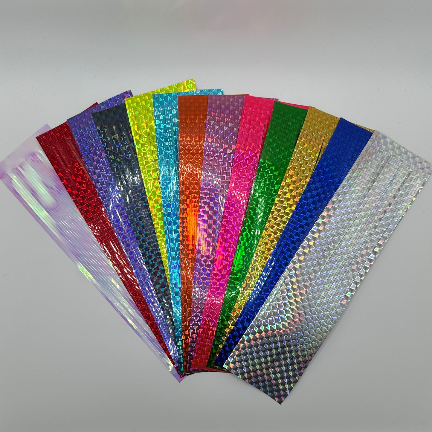 8" Heavy Mylar Flash Sheets Skirts 3pc