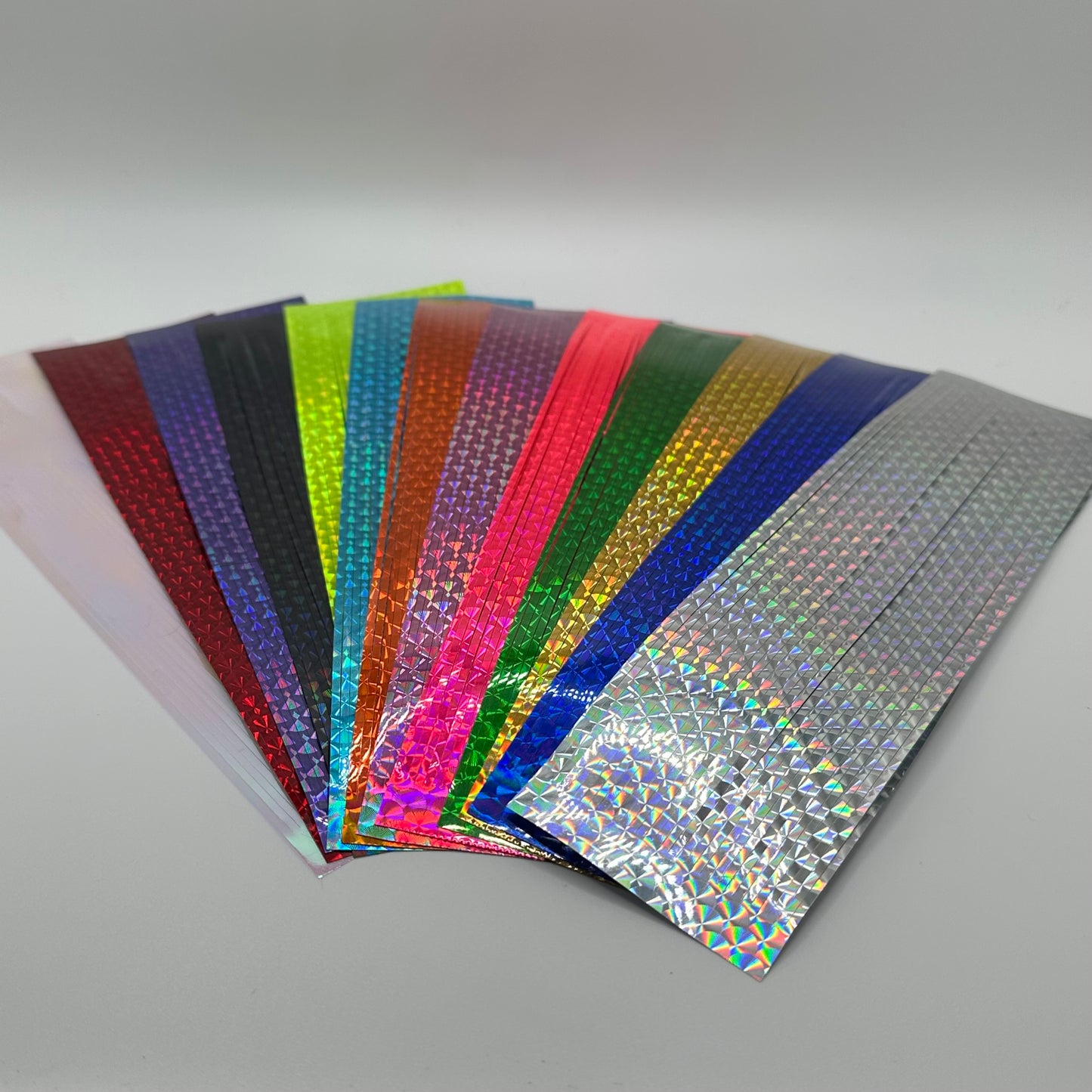 8" Heavy Mylar Flash Sheets Skirts 3pc