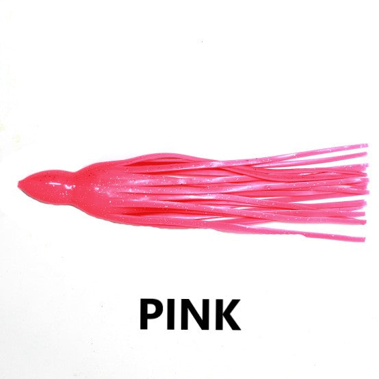 20PK OF 6.5" Octopus skirts for trolling lure replacement and building diy luremaking and jig tying