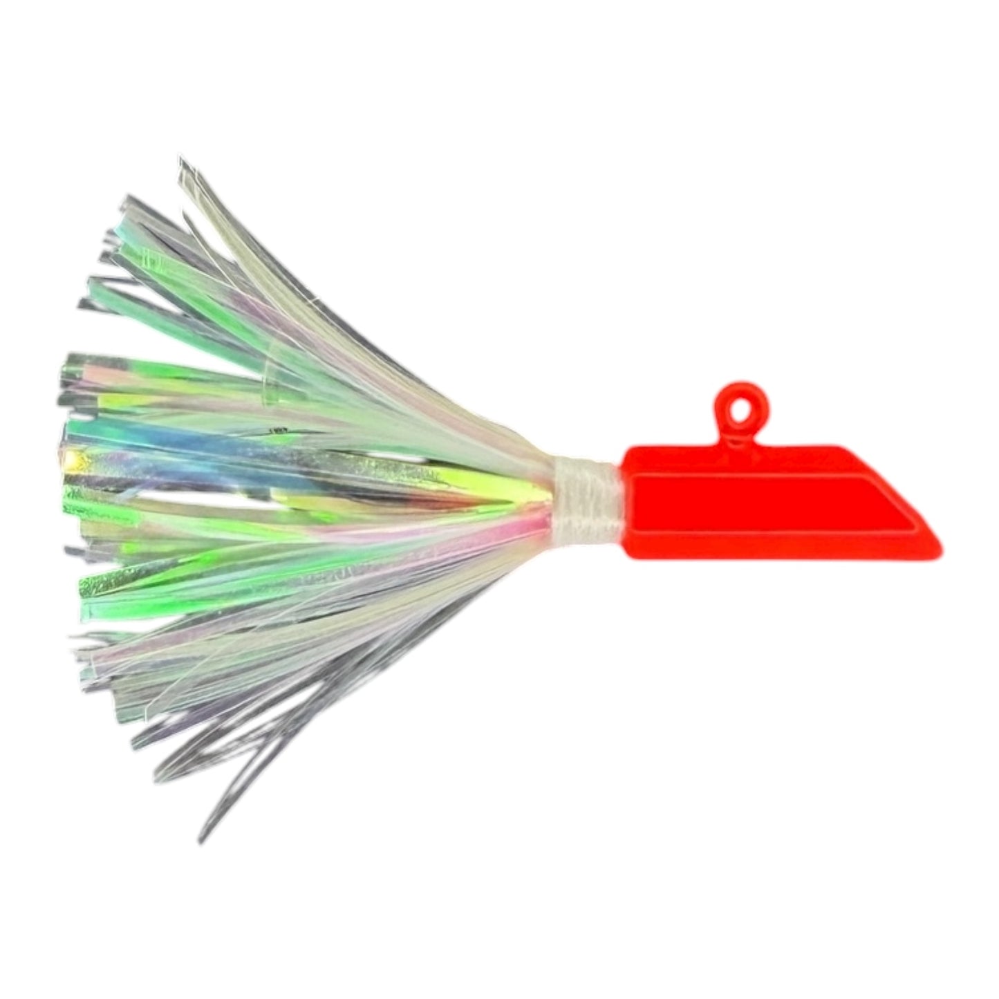 HEX JIG HAND TIED MYLAR FLASH AND NYLON