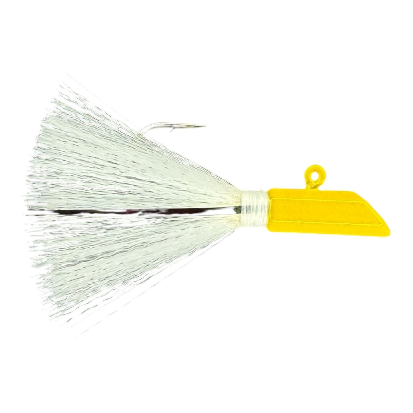 HEX JIG HAND TIED MYLAR FLASH AND NYLON
