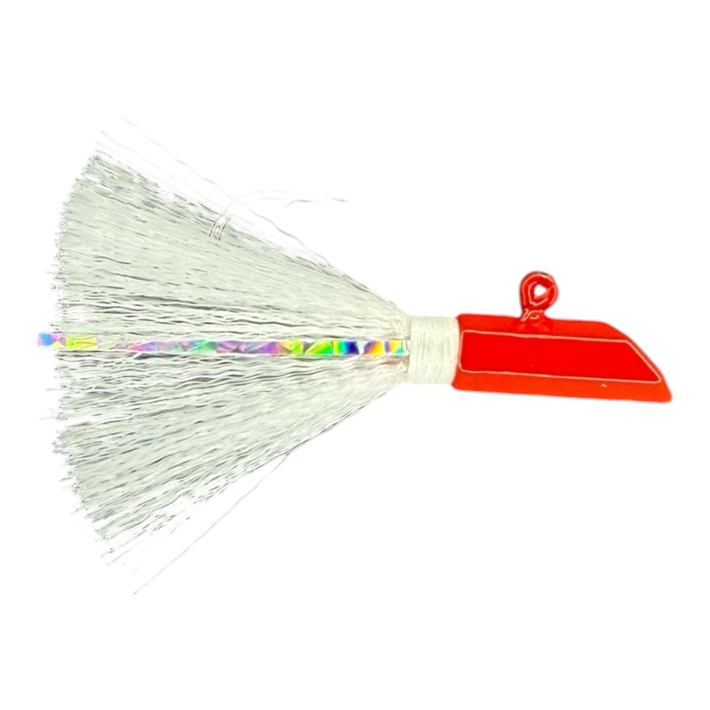 HEX JIG HAND TIED MYLAR FLASH AND NYLON