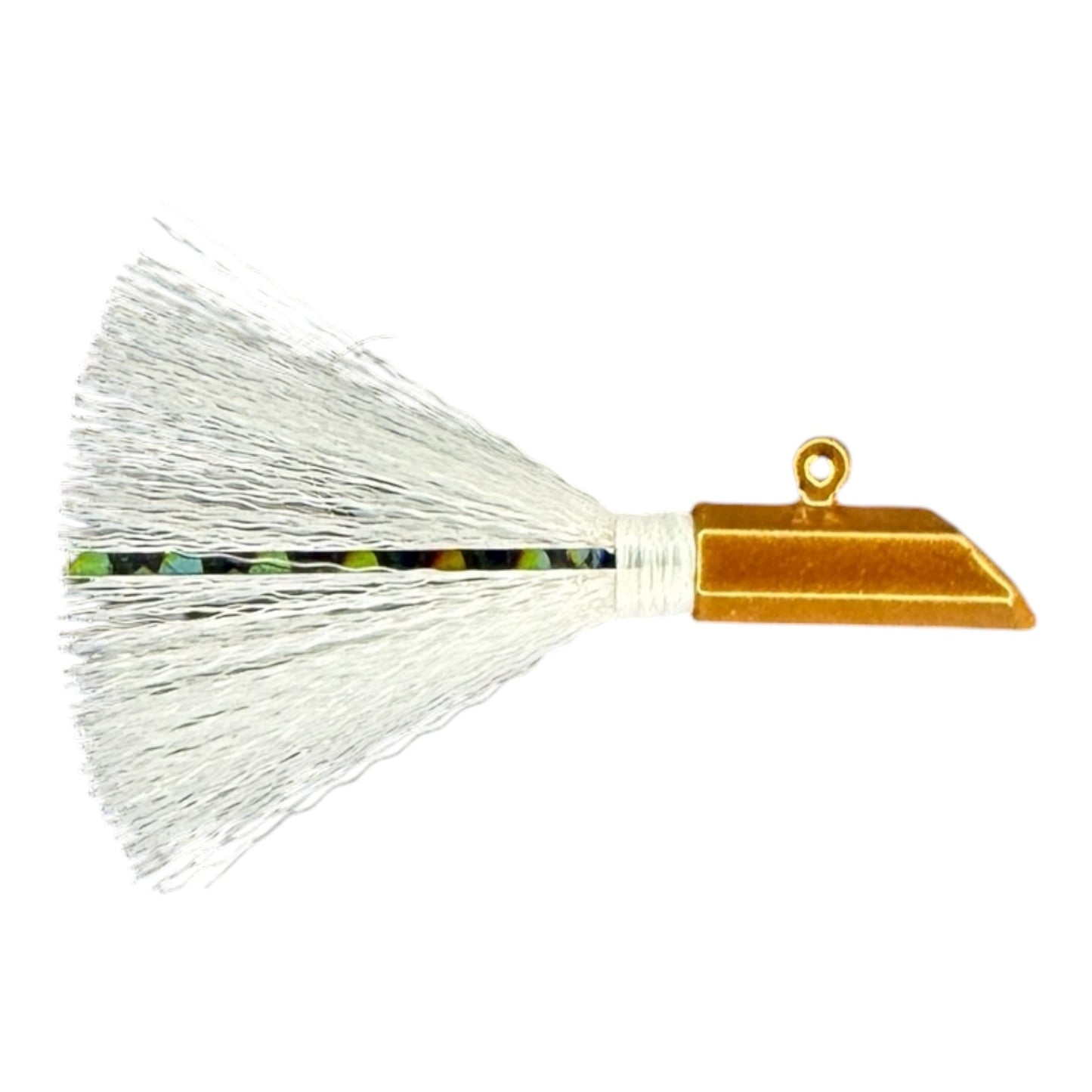 HEX JIG HAND TIED MYLAR FLASH AND NYLON