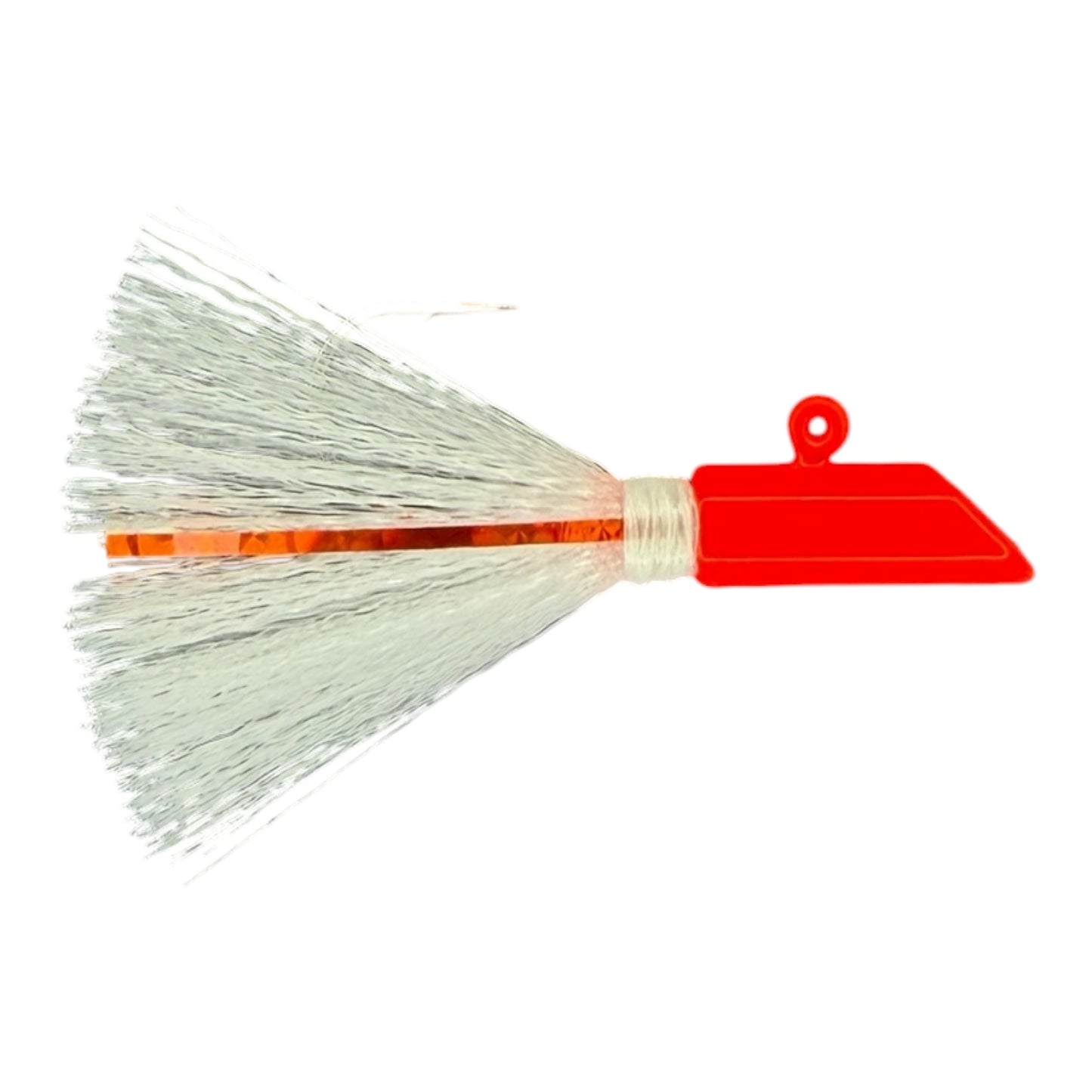 HEX JIG HAND TIED MYLAR FLASH AND NYLON